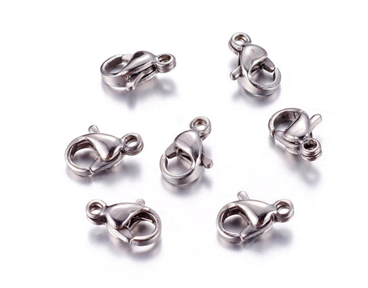 Lobster Clasp, 304SS 10mm