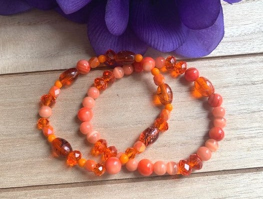 Orange Crush Bracelets