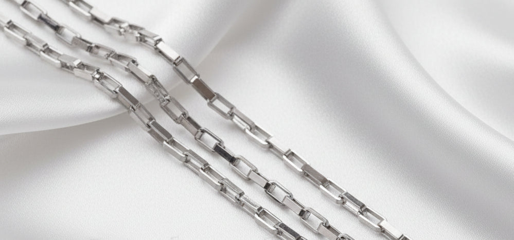 4mm Box Chain Stainless Steel by the yard