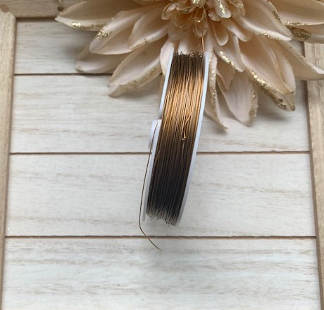 Tiger Tail Bronze .38mm
