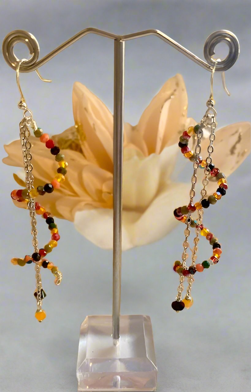 Kit: Fireside Spiral Earrings