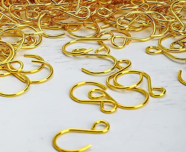 Chandelier S Hooks Gold 23mm