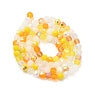 Faceted Rondelles Sunrise 6mm