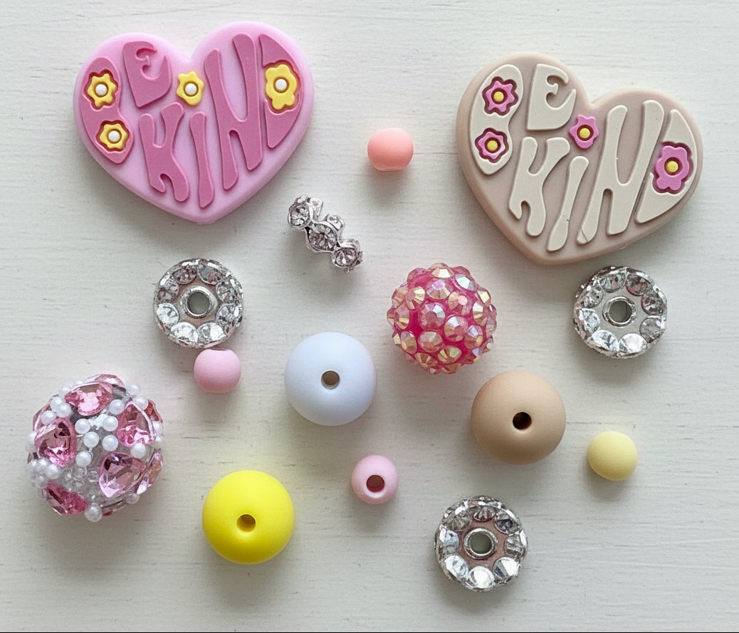 'Beadables' Bead Mix, Be Kind