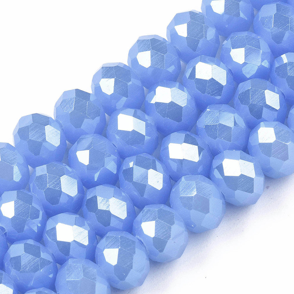Rondelles Cornflower AB 6mm