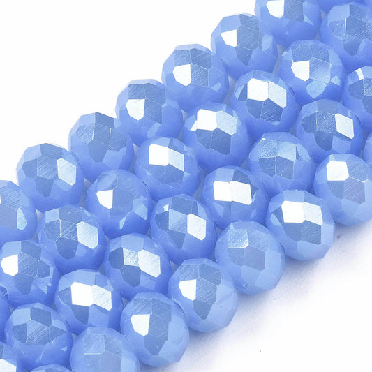 Rondelles Cornflower AB 6mm