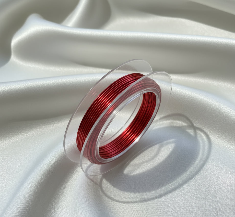 Tiger Tail Mini Roll Red .38mm