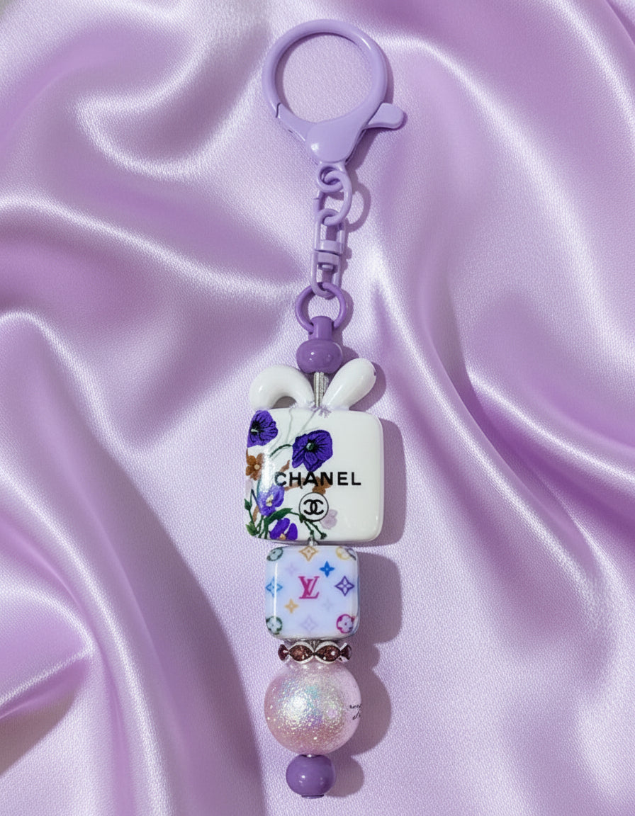 Paris Nights Beadable Bag Charm Kit