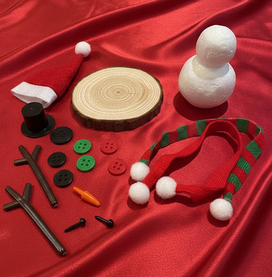 Build a Mini Snowman Kit, Small