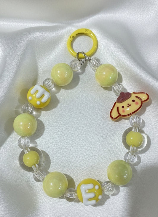 Buttercup Beaded Wristlet