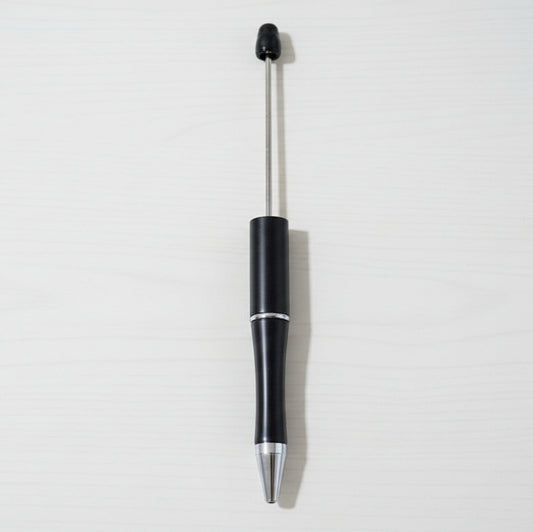 Black Beadable Pen