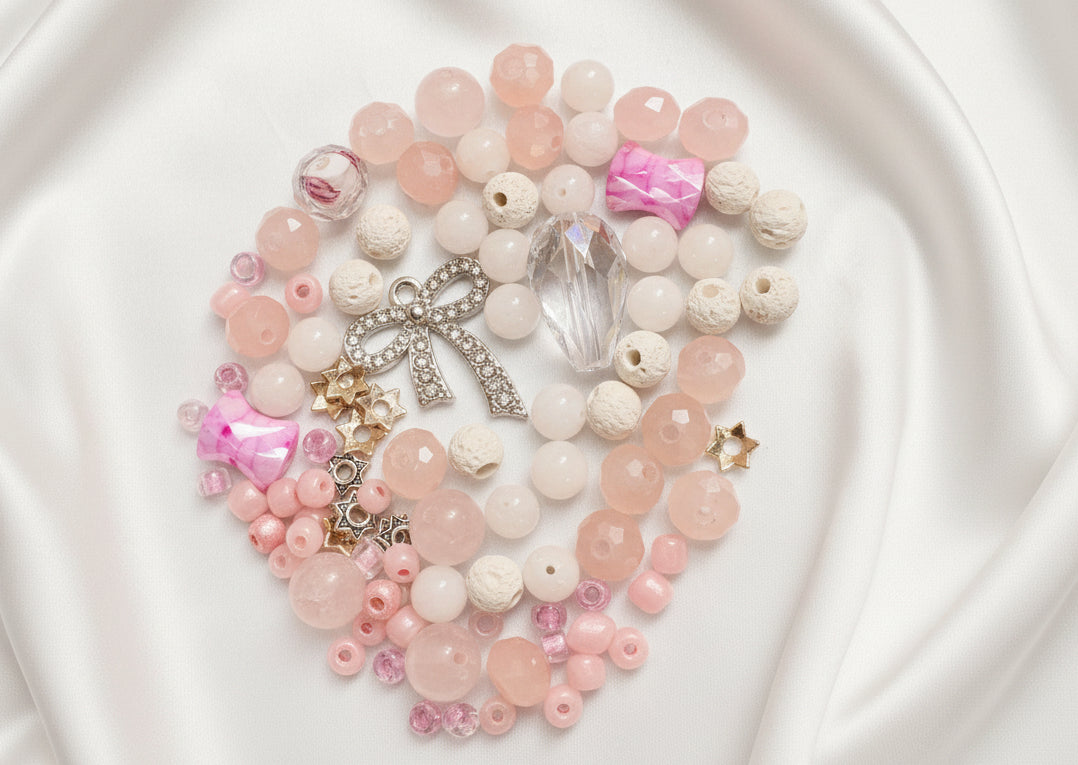 Pretty in Pink Bead Mix