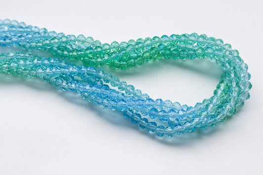 Rondelles Lagoon Ombre' 3.7mm