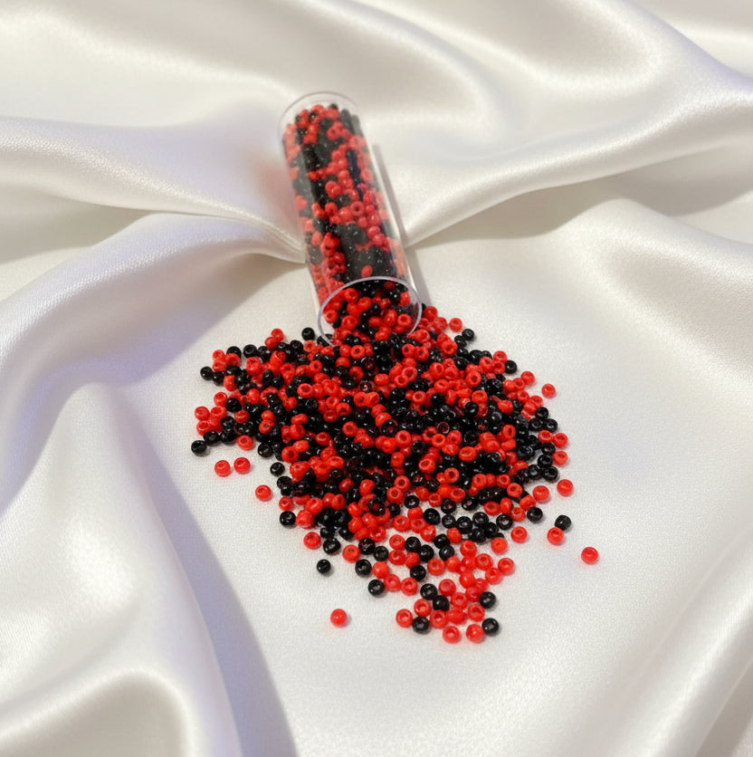 11/0 Seed Beads Santa's Sleigh