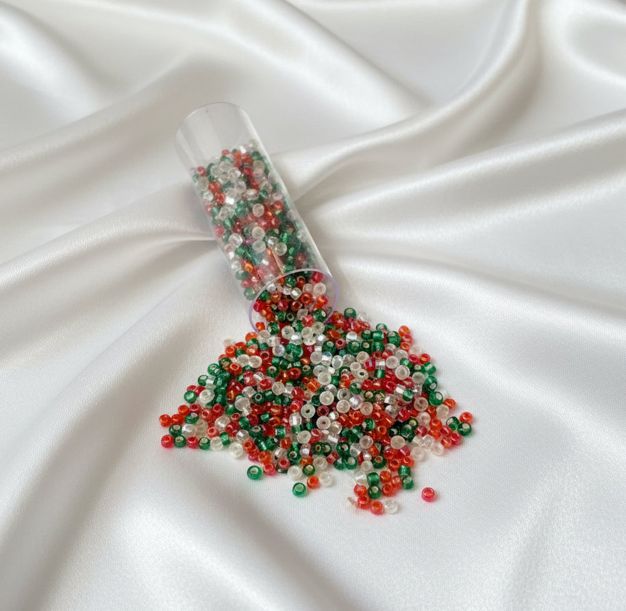 11/0 Seed Beads Merry and Bright