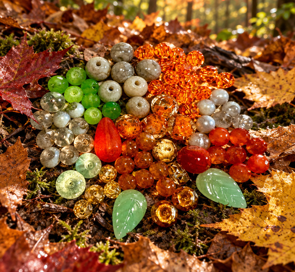 Autumn Flame Bead Mix