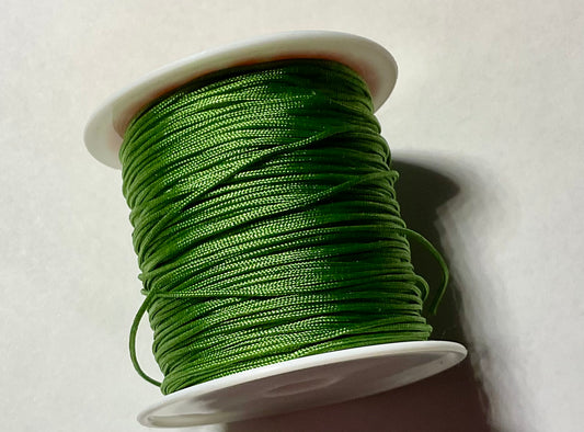 Nylon Knotting Cord, Light Olive .8mm