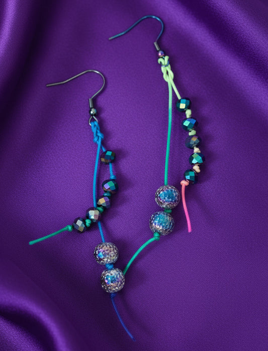 Fringe Knotted Earrings