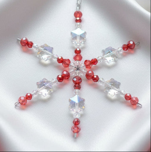 Scarlet Snowflake Ornament Kit