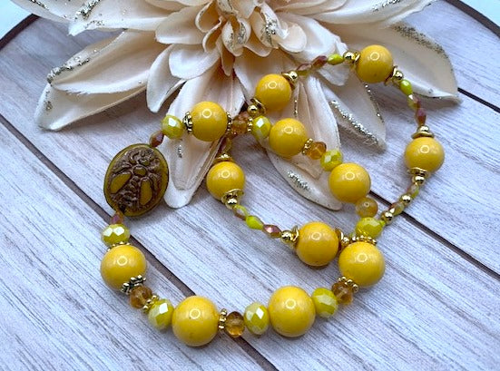 Bumble Bee Stretch Bracelets