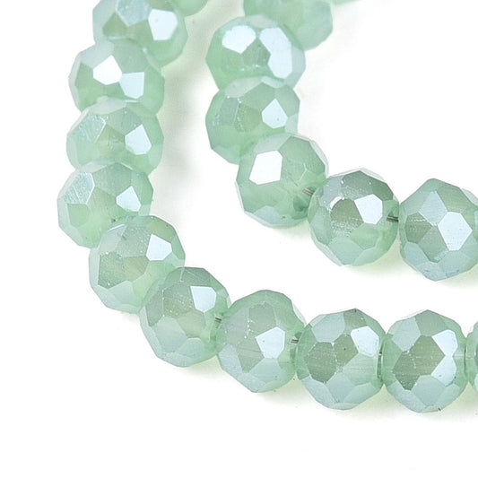 Rondelles Sea Green 3mm