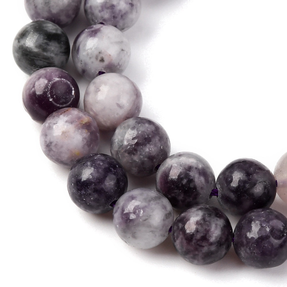 Natural Lepidolite 8mm