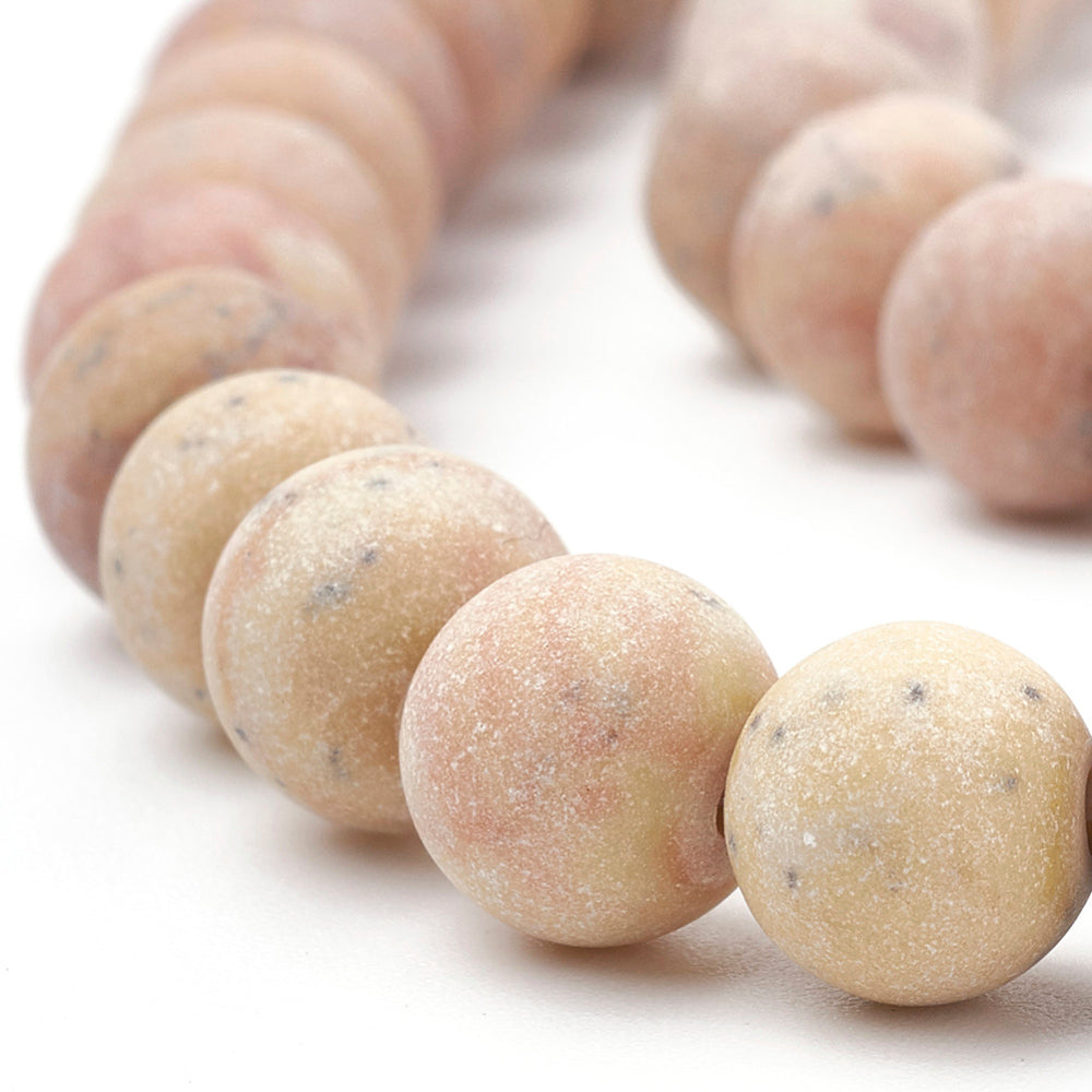 Wooden Lace Jasper 8mm
