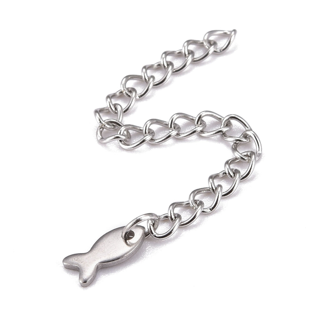 Chain Extender w/Fish 304SS