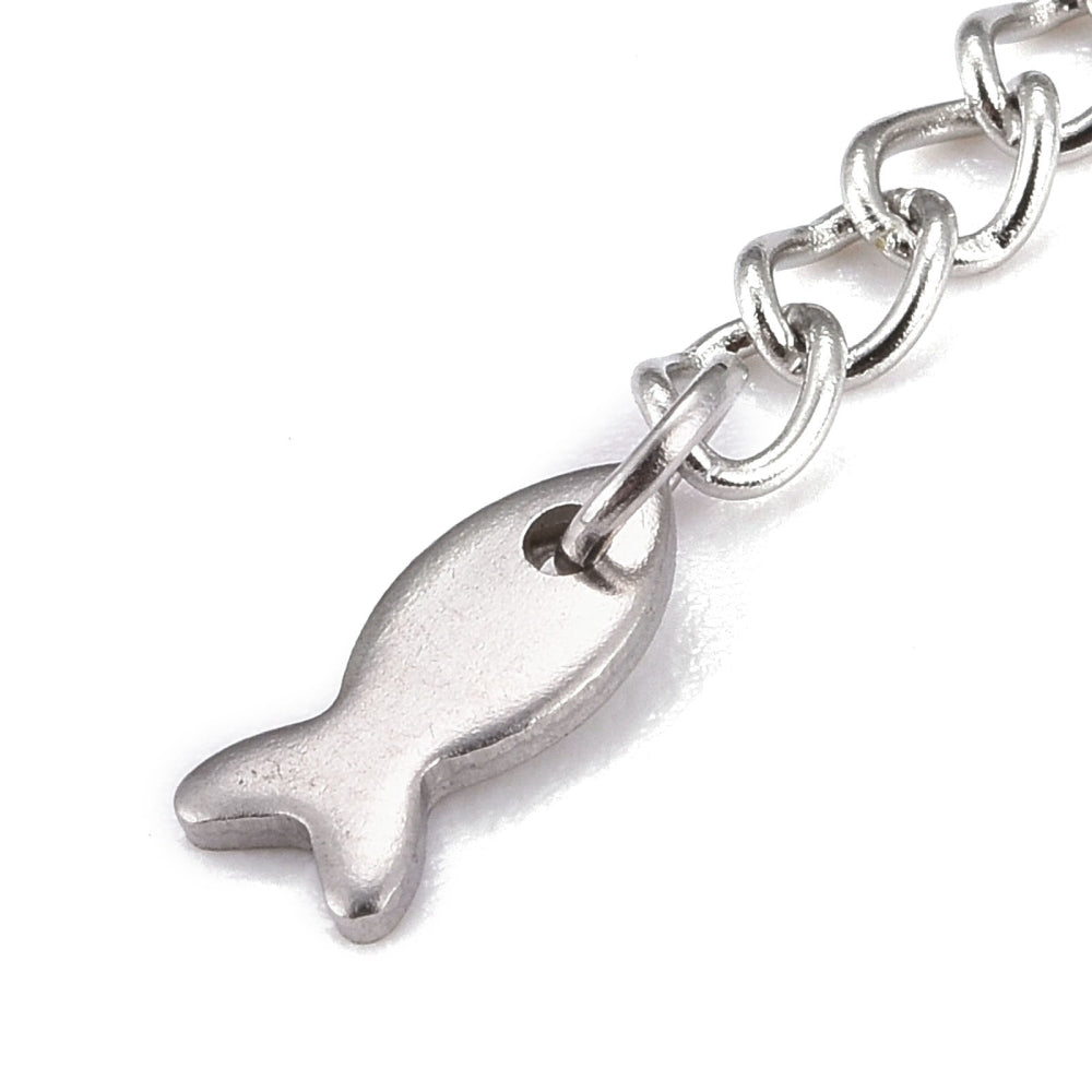 Chain Extender w/Fish 304SS