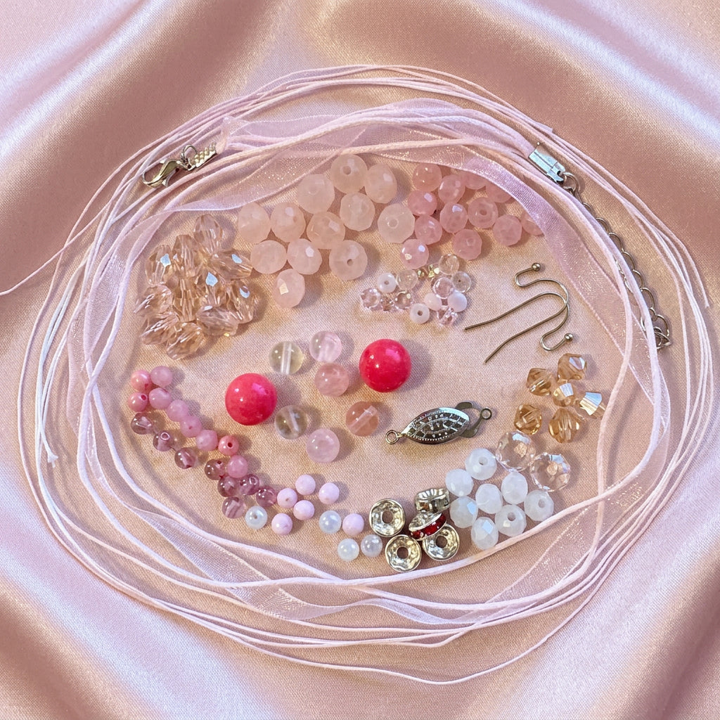 Strength in Pink Bead Mix