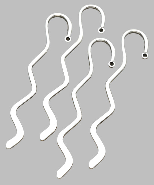 Zig Zag Bookmark, Silver