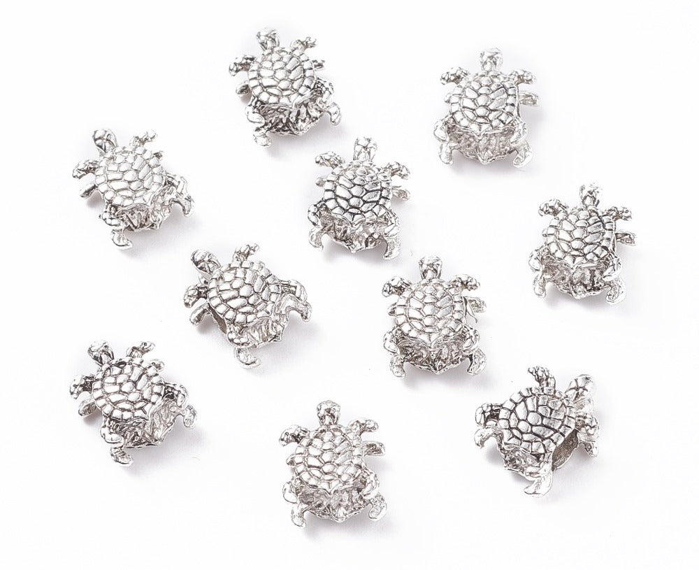 Tortoise Lg. Hole Beads 15mm