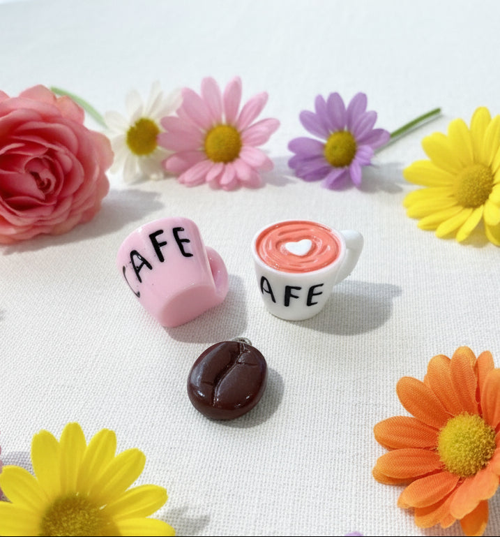 Resin Cafe' Charms, Variety Pack