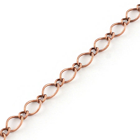 Figaro Chain, Copper 5.7mm