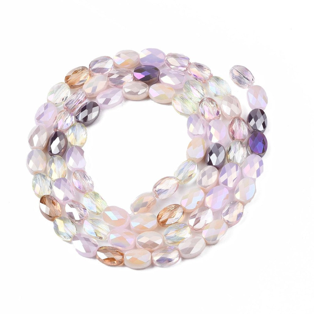 Faceted Ovals, Cloud Nine, 8mm