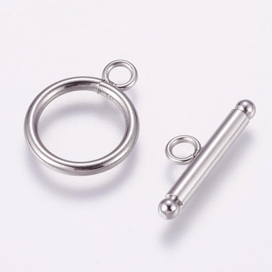 Stainless Steel Toggle Clasp 21mm
