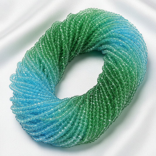 Rondelles Lagoon Ombre' 3.7mm