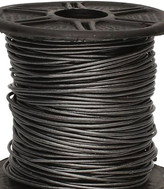 Indian Leather, .5mm Metallic Grey