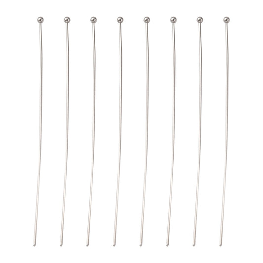 Headpins Ball end, 304SS 70mm