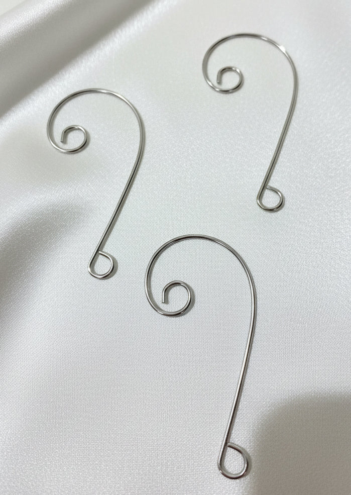 General Purpose Swirl Hook Silver 58mm