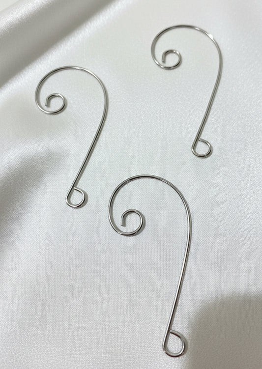 General Purpose Swirl Hook Silver 58mm