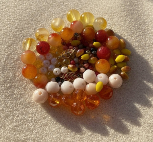 Bead Mix, Honey and Fire