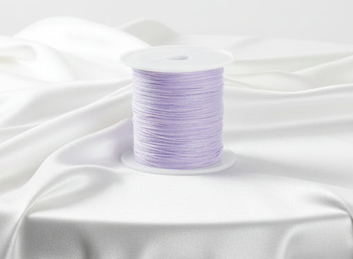 Knotting Cord, Lavender .4mm by the yard