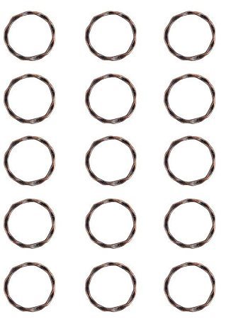 Tibetan Circle Links, Bronze
