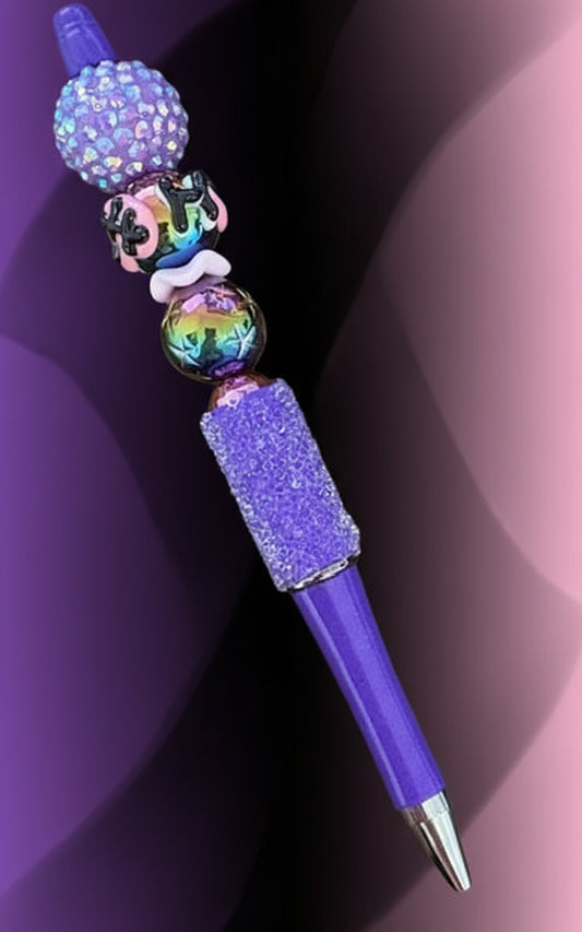 Beadable Pens Kit, Whimsy Owl