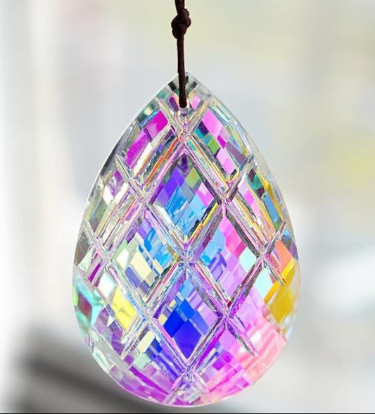 Teardrop K-9 Crystal Prism 76mm