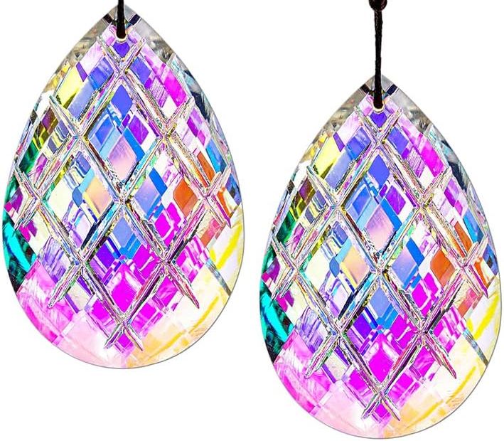 Teardrop K-9 Crystal Prism 76mm