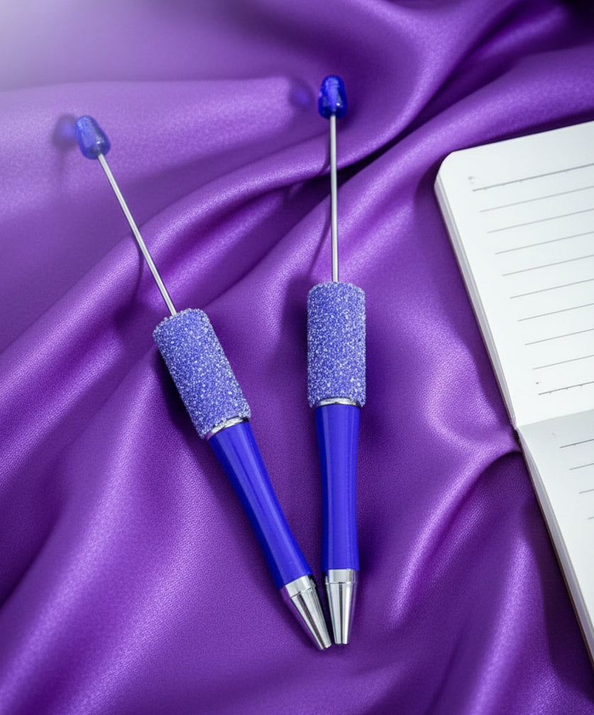 Beadable Pens, Purple Sugar
