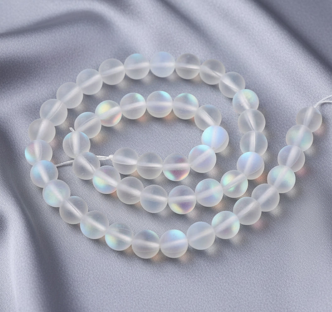 Mermaid Beads, Clear 10mm