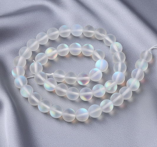Mermaid Beads, Clear 10mm